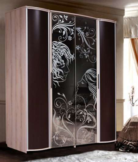 Шкаф 4-х дверный для одежды Магия КМК 0363.6 - купить за 32798.0000 руб.