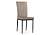 стул rek cappuccino/black