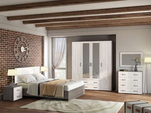 Спальня Афина (вариант 1) - купить за 68404.00 руб.