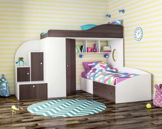 Кровать-чердак Кадет 2 - купить за 44550.00 руб.