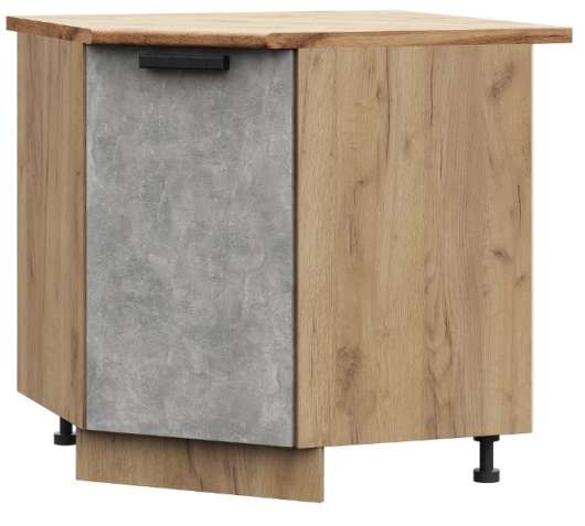 Шкаф нижний угловой Альфа ШНУ 850 - купить за 4796.00 руб.