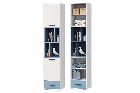 Шкаф для книг с 2 дверками и 1 ящиком Стич - купить за 13066.00 руб.