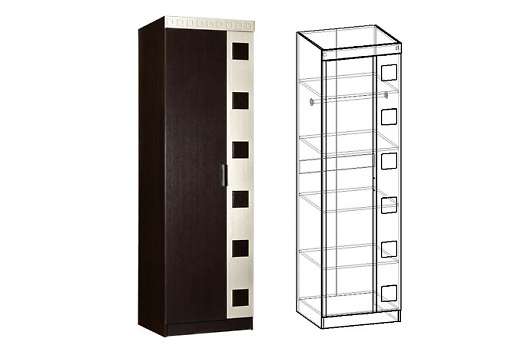 Шкаф 2х створчатый комбинированный Версаль - купить за 7504.0000 руб.
