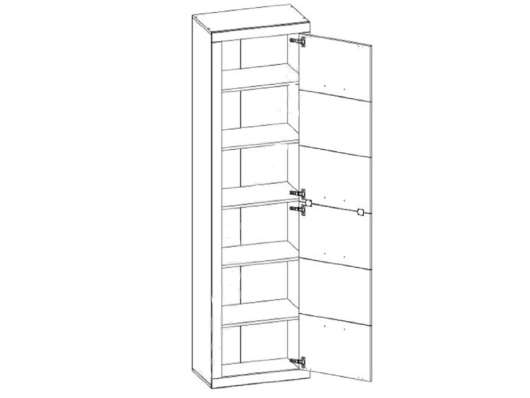 Шкаф 1DM Оскар - купить за 13999.00 руб.