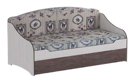 Кровать одинарная с подушками Омега - купить за 27522.00 руб.