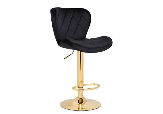 Барный стул Porch black / golden - купить за 7900.00 руб.