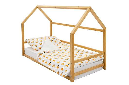 Детская кровать-домик Монтессори Svogen дерево - купить за 8490.00 руб.