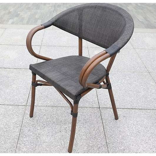 Кресло-стул из искусственного ротанга БАМБУК/ТЕСЛИН 1 «BAMBOO/TESLIN-1» арт. 3001 - купить за 7800.00 руб.
