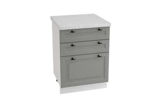 Стол с тремя ящиками №42 Ницца Royal ШН3Я 600 - купить за 13793.00 руб.