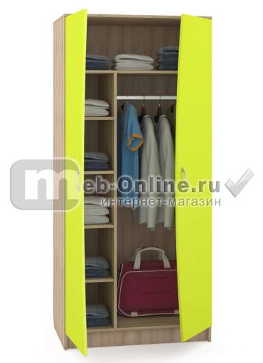 Шкаф 2-х дверный Ника 401 М - купить за 8480.0000 руб.