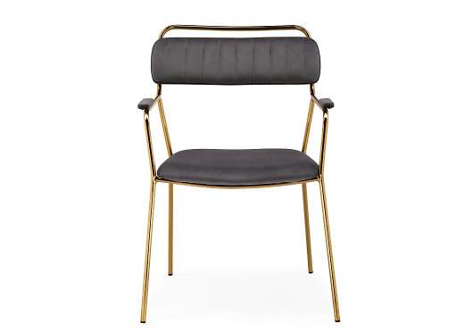 Кресло Aspen dark gray / gold - купить за 6990.00 руб.