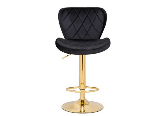 Барный стул Porch black / golden - купить за 8130.00 руб.