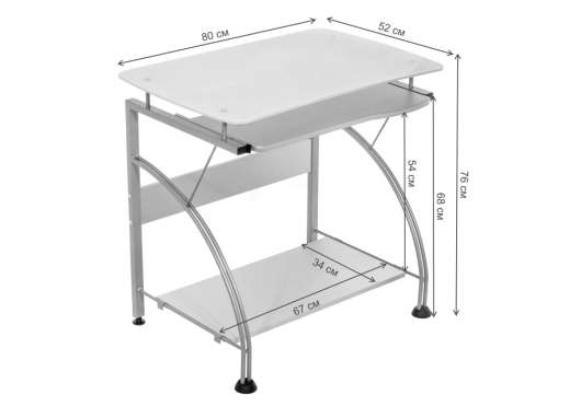 Компьютерный стол Glen black - купить за 0.00 руб.