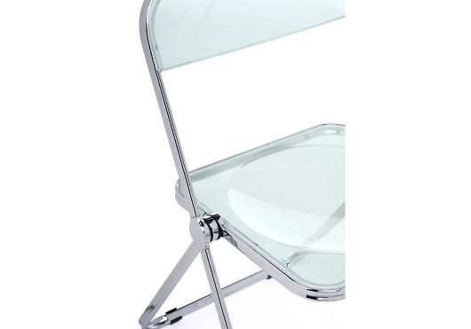 Пластиковый стул Fold складной clear gray-blue - купить за 4580.00 руб.
