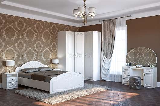 Спальня Кэт 6 Классика (вариант 3) - купить за 85270.00 руб.