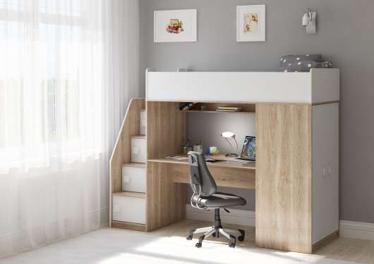 Кровать-чердак Легенда F606.3 - купить за 33480.00 руб.