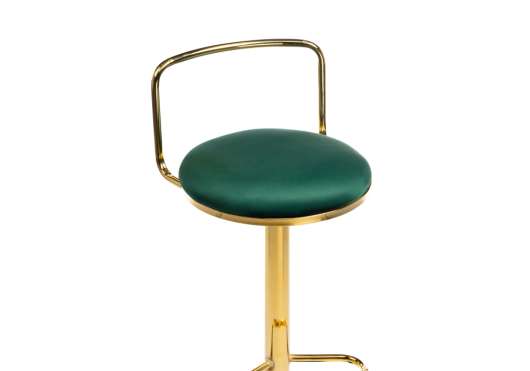 Полубарный стул Lusia green / gold - купить за 7170.00 руб.