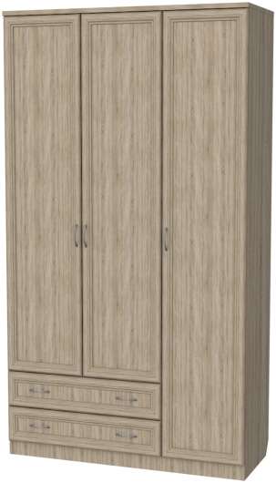 Шкаф 3-х дверный для одежды и белья с ящиками Гарун 114 - купить за 0.00 руб.
