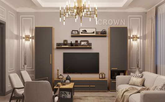 Гостиная Crown (вариант 2) - купить за 34126.00 руб.