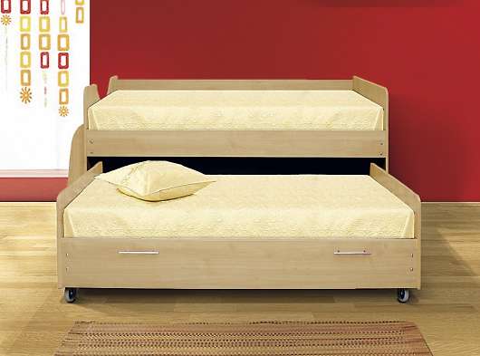 Кровать одинарная + кровать выкатная - купить за 20930.00 руб.