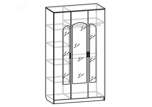 Шкаф 3-х дверный Светлана СВ-33 - купить за 14592.00 руб.