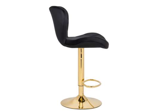 Барный стул Porch black / golden - купить за 8130.00 руб.