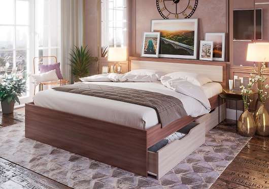 Кровать с ящиками Гармония - купить за 8335.00 руб.