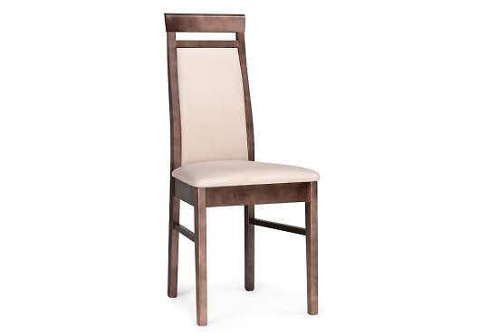 Деревянный стул Амиата орех/бежевый - купить за 5490.00 руб.