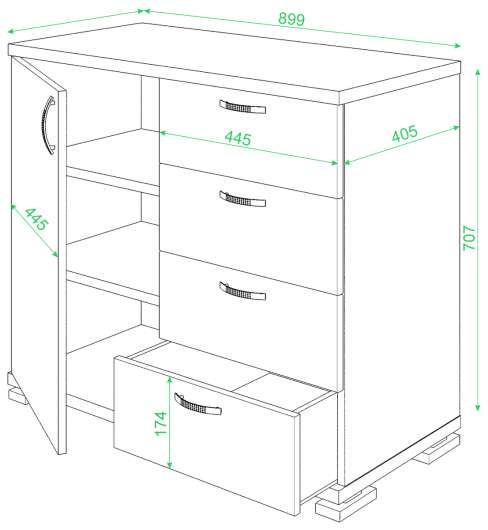 Тумба ТБ-4М - купить за 0.00 руб.