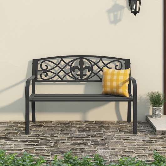 Скамейка из стали Ажурная "Openwork" - купить за 11400.00 руб.