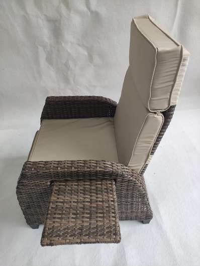 Кресло реклайнер из ротанга Гранд Патио "Grand Patio" brown - купить за 29400.00 руб.