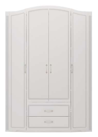 Шкаф для одежды 4-х дверный с ящиком Виктория №2 - купить за 44865.00 руб.