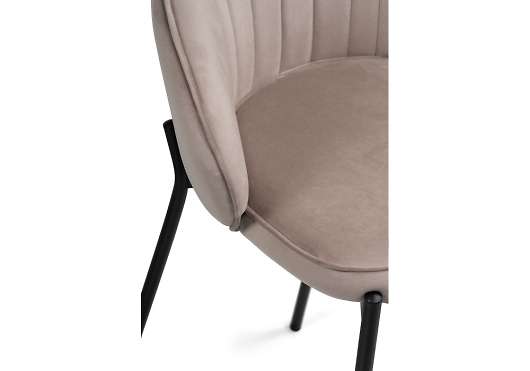 Полубарный стул Нейл латте / черный - купить за 6890.00 руб.
