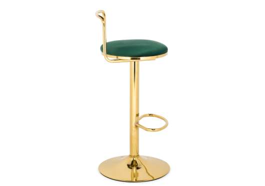 Полубарный стул Lusia green / gold - купить за 7170.00 руб.