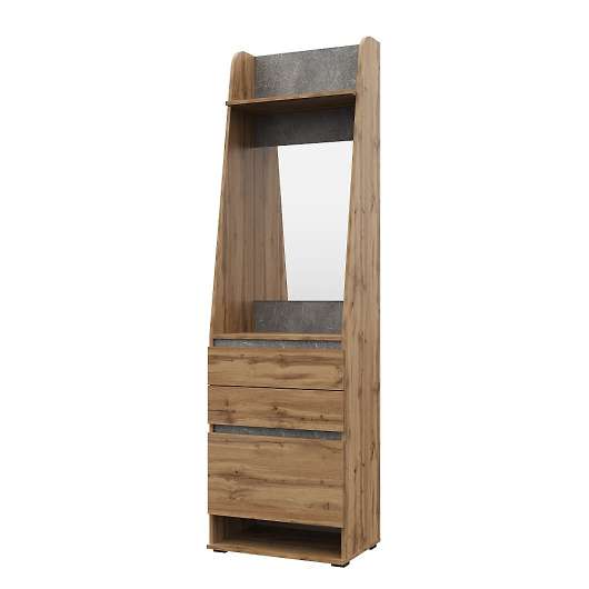 Шкаф комбинированный с зеркалом Мари 3 - купить за 12436.00 руб.