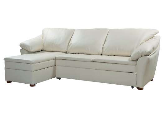 Угловой диван Скарлетт 2-1 1400 (дельфин) с ящиком для белья - купить за 39770.00 руб.