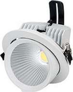 встраиваемый светильник arlight ltd-explorer ltd-explorer-r130-20w day4000 (wh, 38 deg)