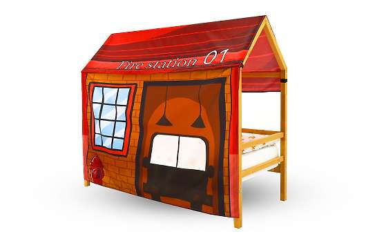 Игровая накидка Бельмарко для кровати-домика Svogen Пожарная станция - купить за 3990.00 руб.