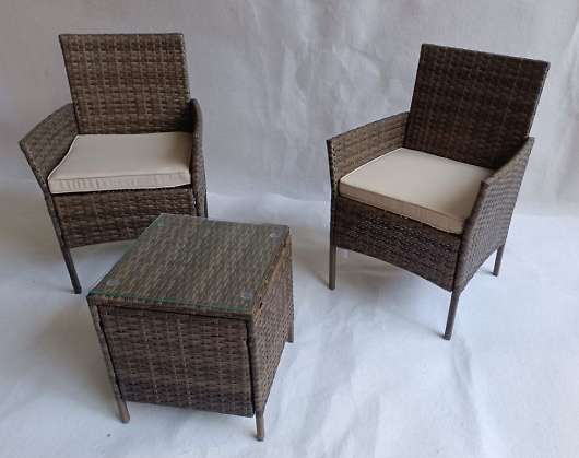 Комплект мебели из ротанга "VIRGINIYA BALCONY SET" brown арт.0015 - купить за 22650.00 руб.