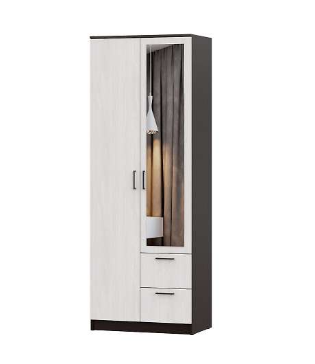 Шкаф двухстворчатый для одежды и белья Виста 1 - купить за 13940.00 руб.
