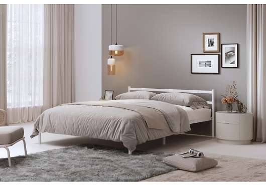 Двуспальная кровать Фади 04 - купить за 8800.00 руб.