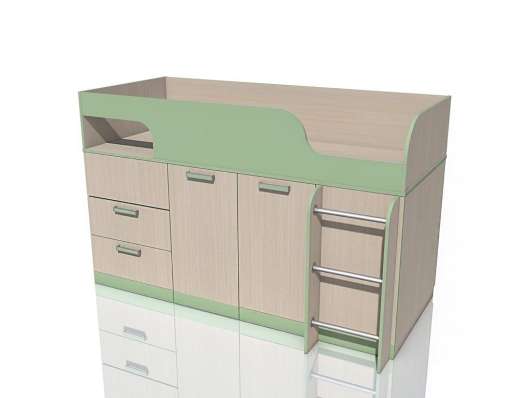 Кровать Рико с поворотным столом НМ 011.55 М - купить за 23229.0000 руб.