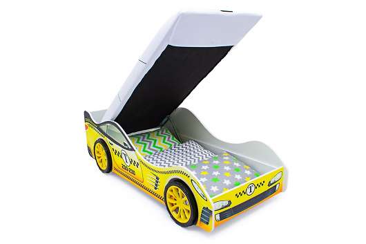 Кровать-машина Такси с подъемным механизмом - купить за 16990.00 руб.