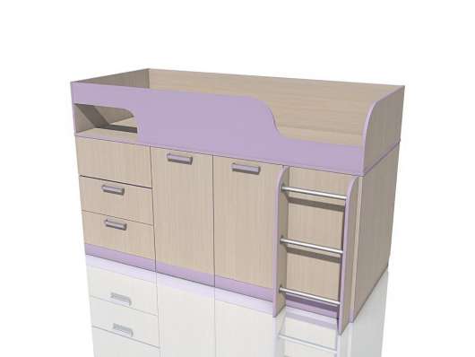 Кровать Рико с поворотным столом НМ 011.55 М - купить за 23229.0000 руб.