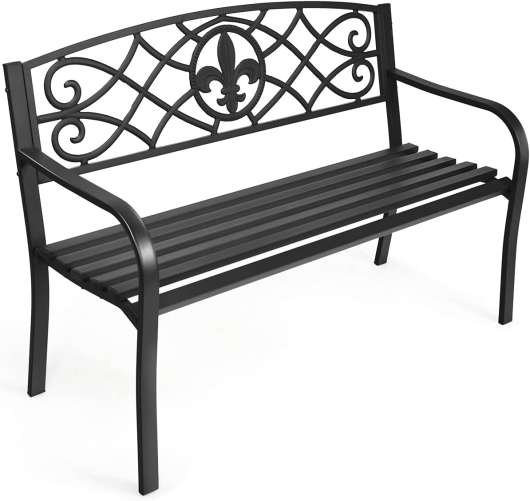 Скамейка из стали Ажурная "Openwork" - купить за 11400.00 руб.