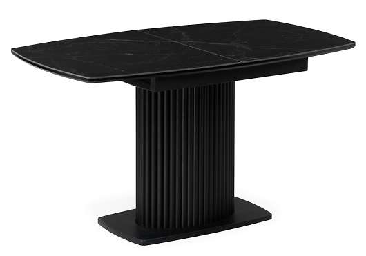 Керамический стол Фестер черный мрамор / черный - купить за 54850.00 руб.