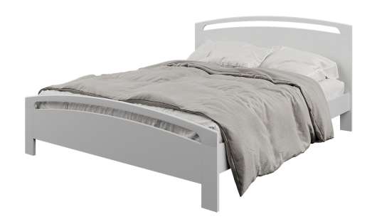 Кровать деревянная с ламелями Balu (Балу) 160х200 белая - купить за 0.00 руб.