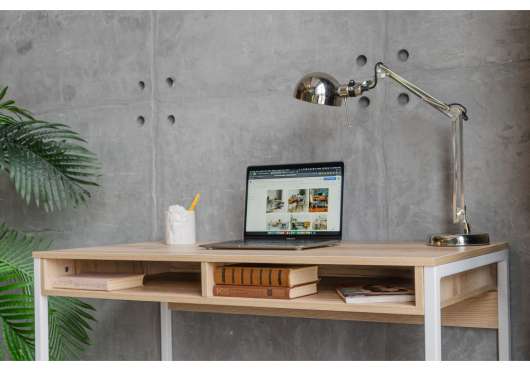 В продаже Письменный стол Леон Лофт с белым подстольем Письменный стол Леон Лофт с белым подстольем - купить за 0.00 руб.