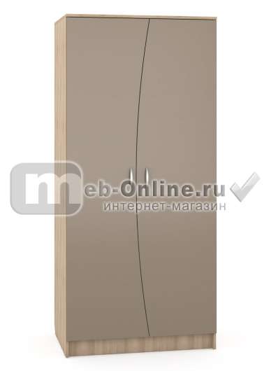 Шкаф 2-х дверный Ника 401 М - купить за 8480.0000 руб.