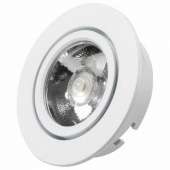 встраиваемый светильник arlight ltm-r65 ltm-r65wh 5w warm white 10deg